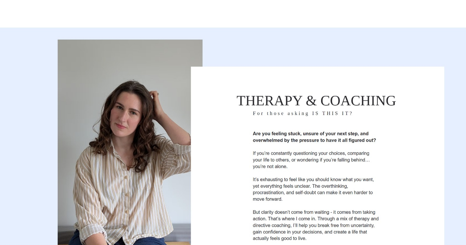 Old site screenshot 2