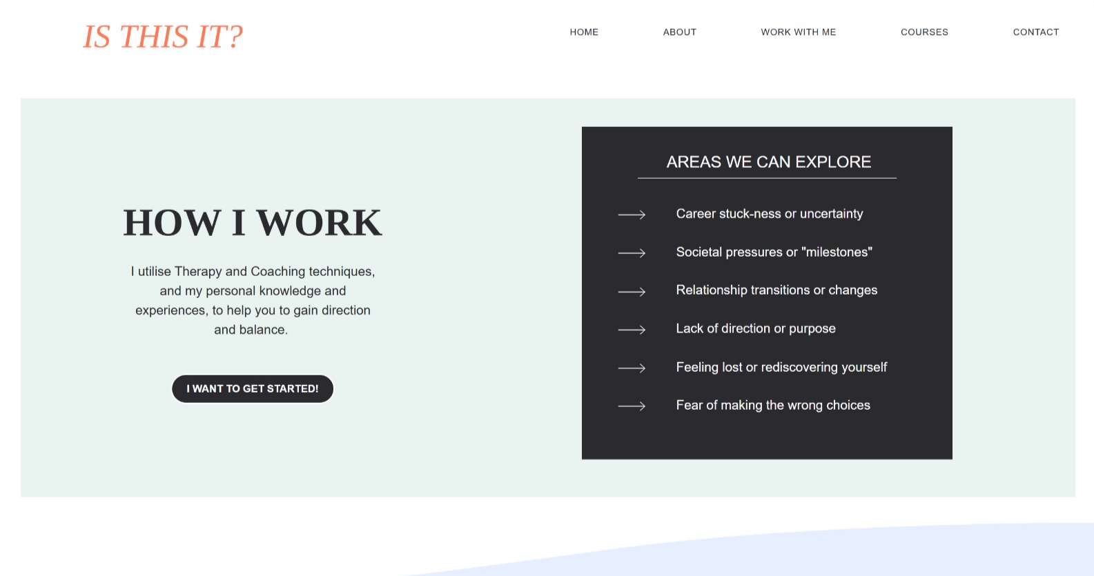 Old site screenshot 3